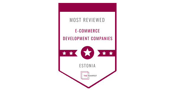 The Manifest Recognizes 2410 as Estonia\'s Best Recommended eCommerce Developer