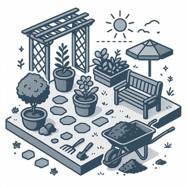 Outdoor garden