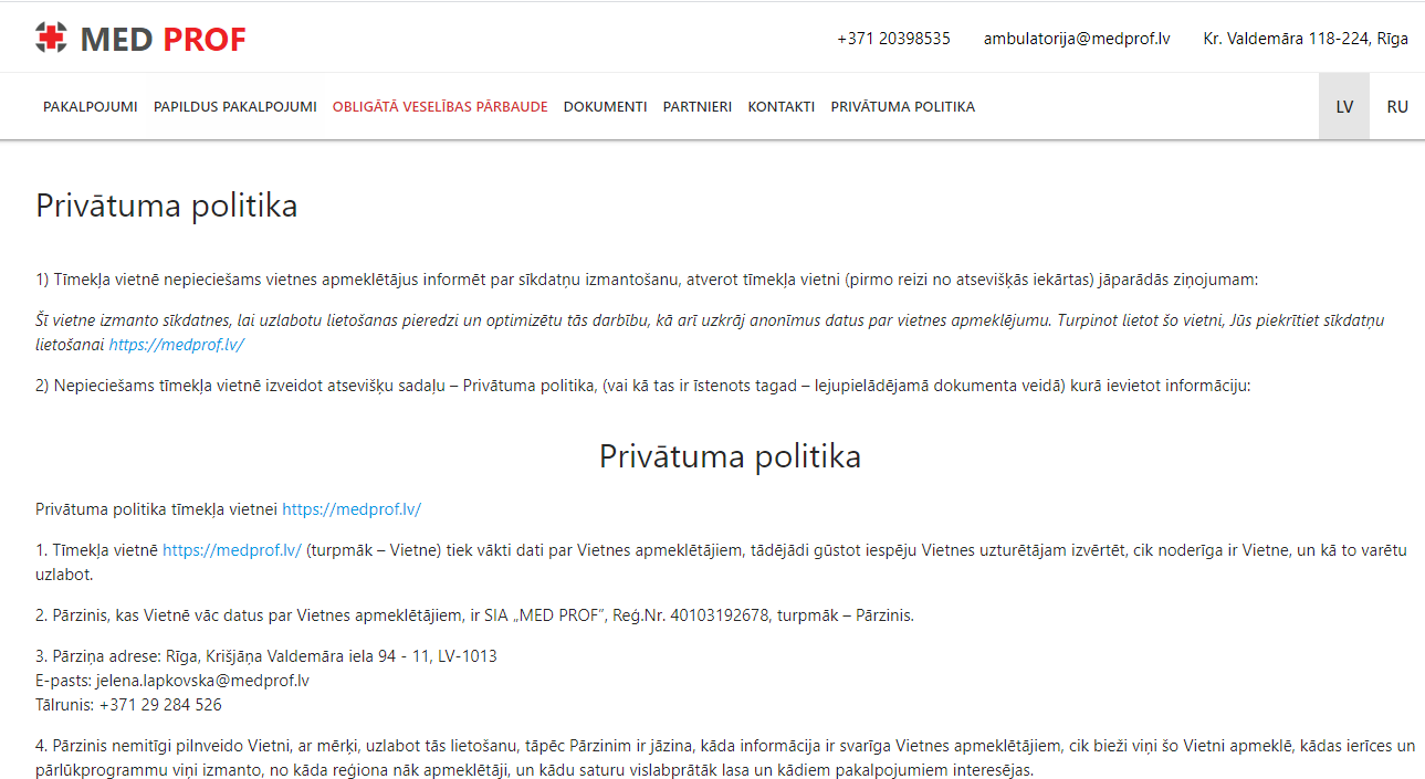 Tekstilehe näide