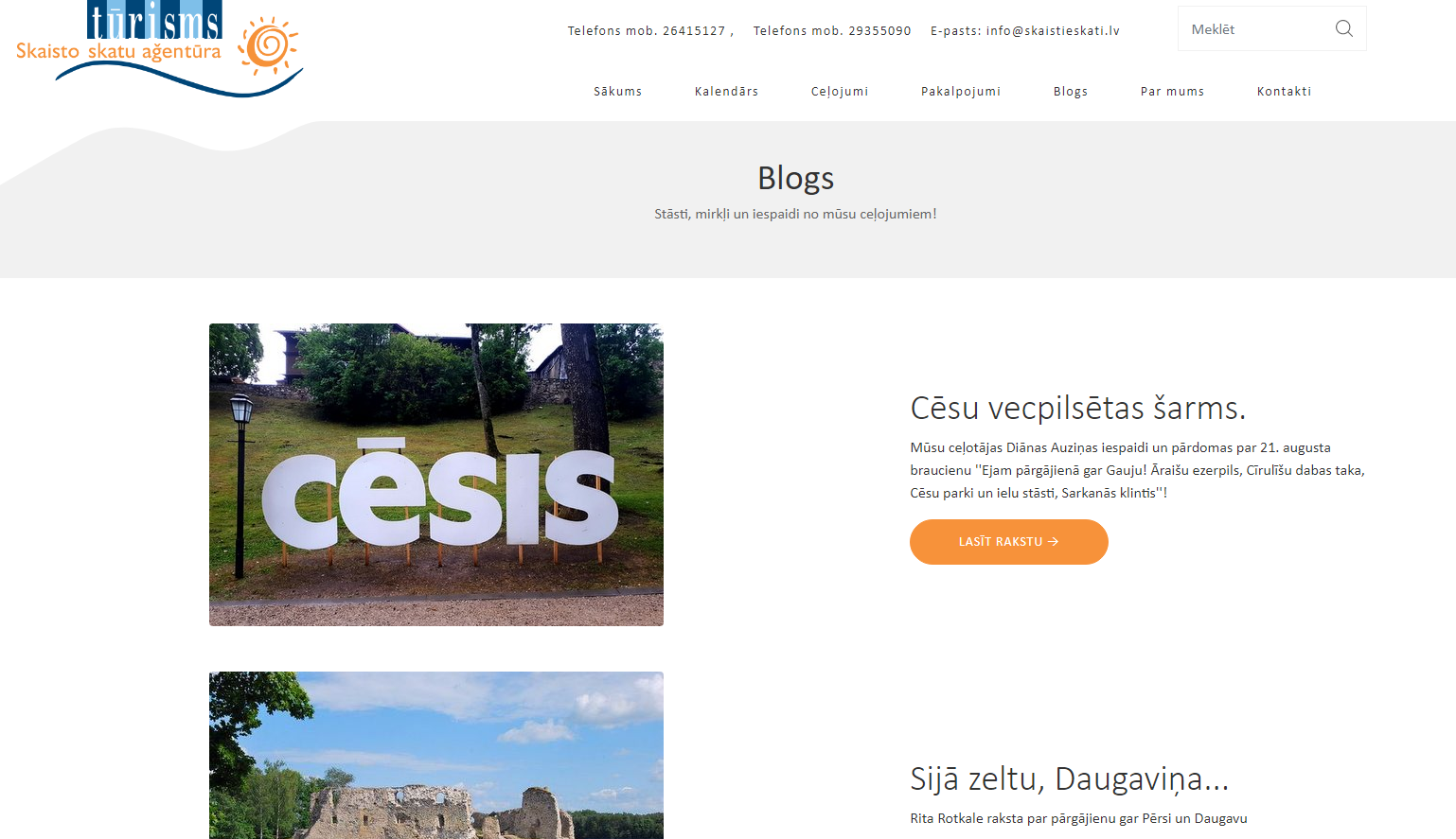 Blogilehe ekraanipilt